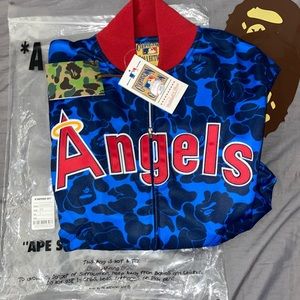 Bape x LA Angels Jacket